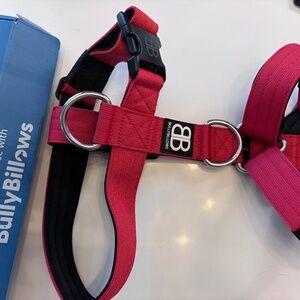 Bullybillows dog harness, size small for strong dogs